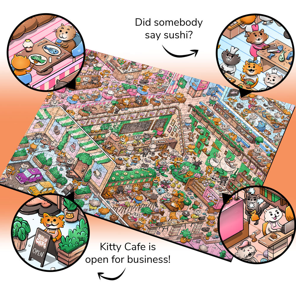 Vizzles 11 - Kitty Cafe